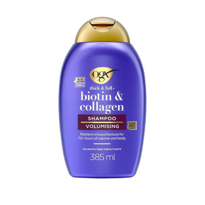 OGX BIOTINE ET COLLAGEN SHAMPOING 385 ML