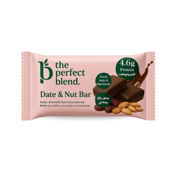 THE PERFECT BLEND BARRE DATTE ET NOIX 40G