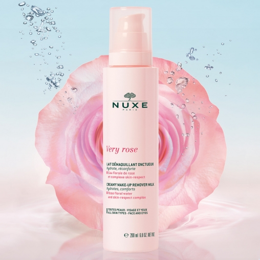 NUXE VERY ROSE LAIT DEMAQUILLANT ONCTUEUX 200ML