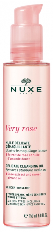 NUXE VERY ROSE HUILE DELICATE DEMAQUILLANTE 150 ML