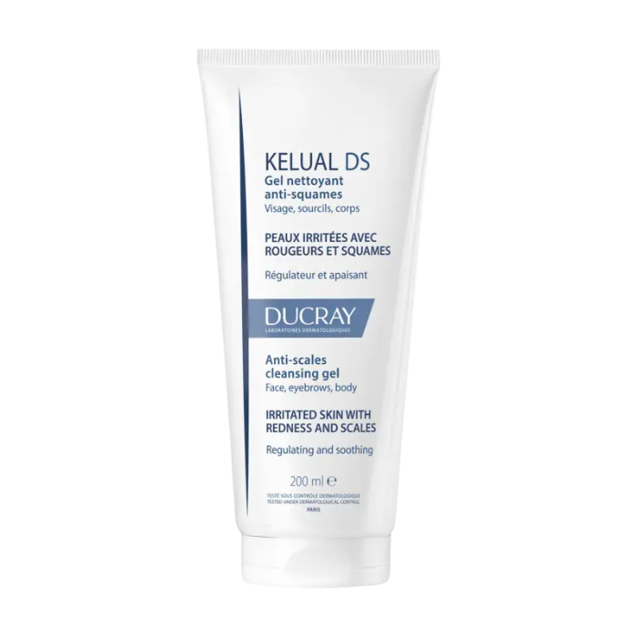 DUCRAY KELUAL DS GEL NETTOYANT ANTI SQUAMES 200 ML