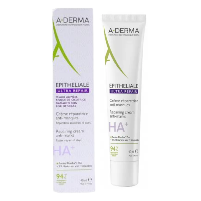 ADERMA EPITHELIALE AH ULTRA CREME REPARATRICE APAISANTE ANTI MARQUES 40 ML