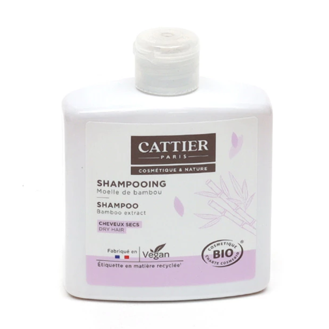 CATTIER SHAMPOOING MOELLE DE BAMBOU CHEVEUX SECS 250 ML