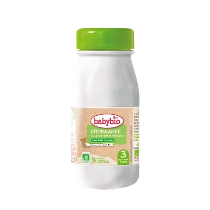 BABYBIO LAIT CROISSANCE 3 LIQUIDE 250 ML