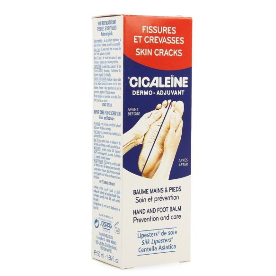 CICALEINE BAUMES MAINS ET PIEDS ADJUVANT FISSURES CREVASSES 50 ML