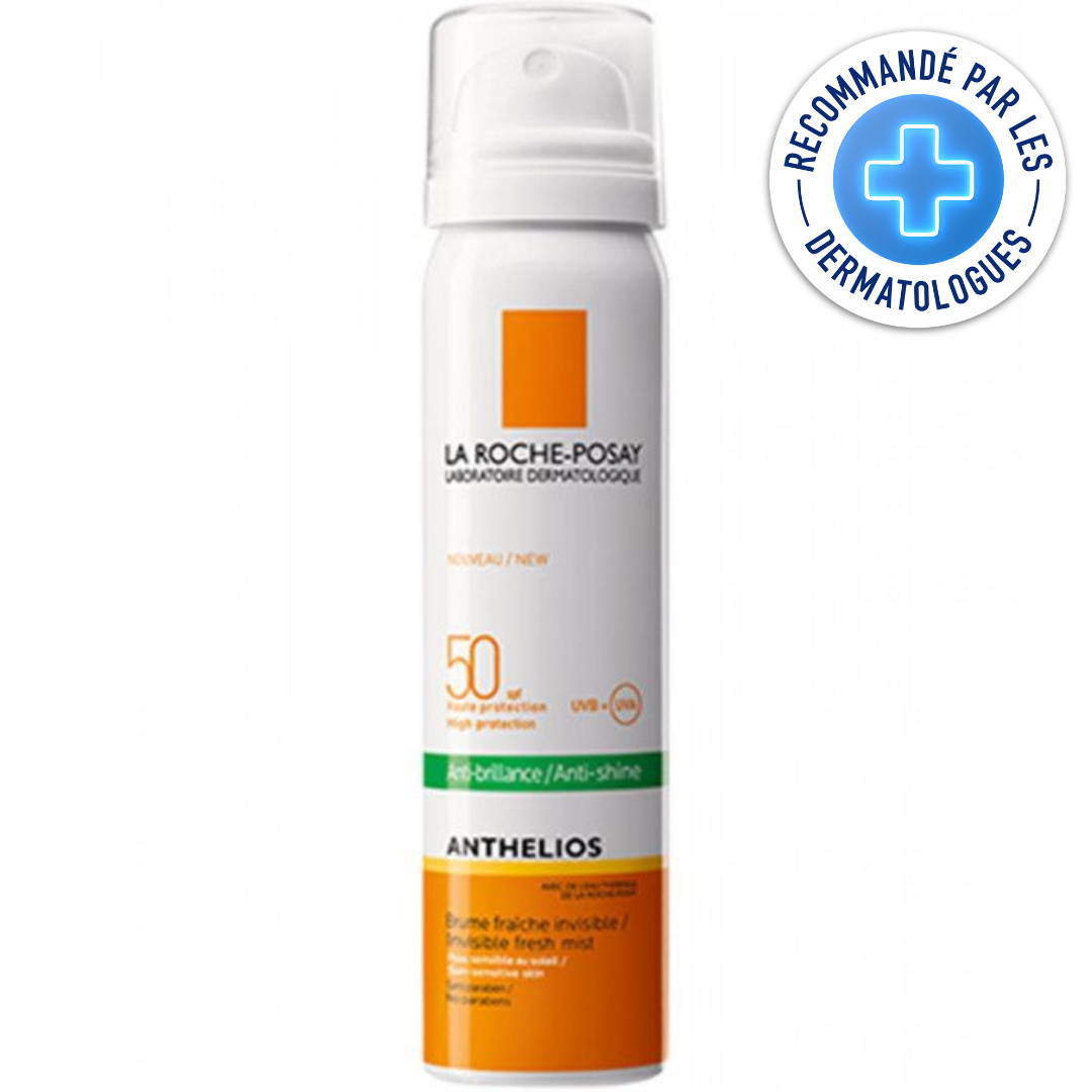 LA ROCHE POSAY ANTHELIOS BRUME VISAGE INVISIBLE SPF50 + SPRAY 75 ML
