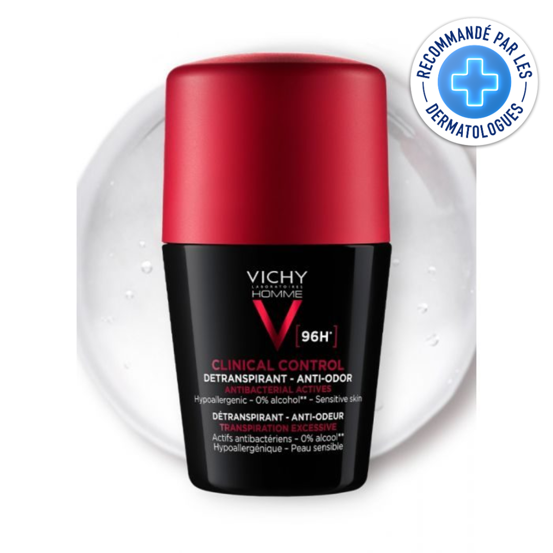 VICHY HOMME CLINICAL CONTROL DETRANSPIRANT 96 H