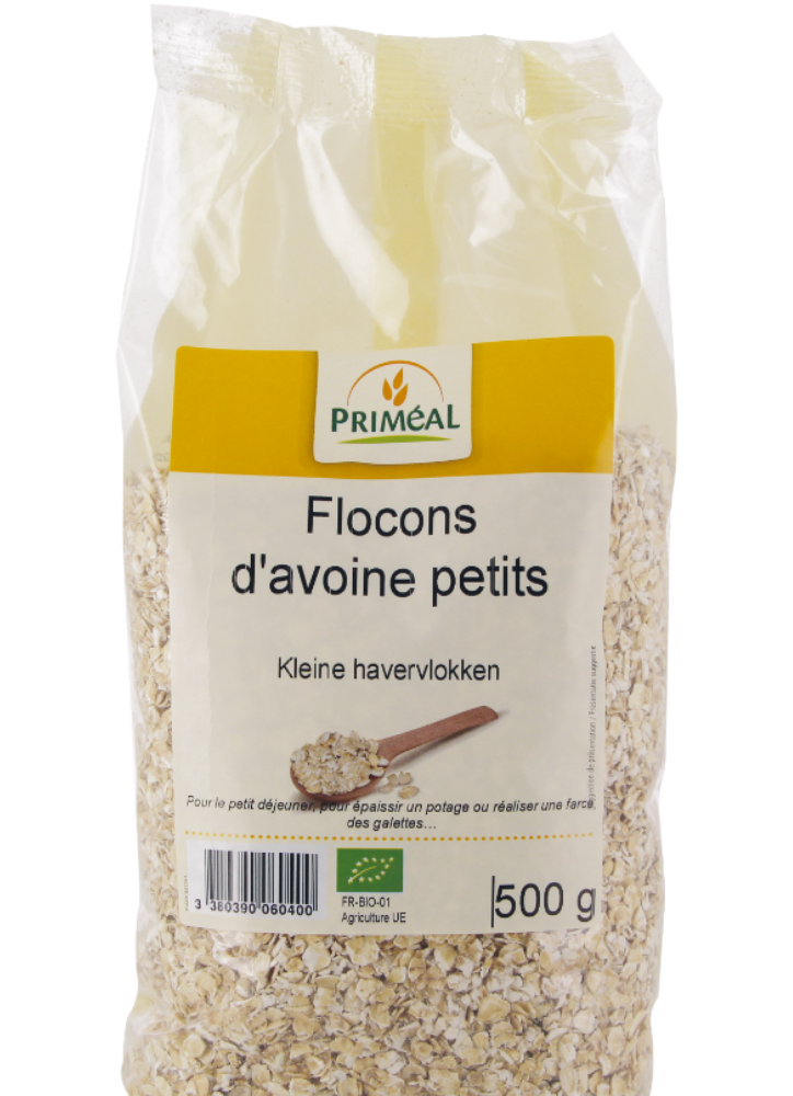 PRIMEAL FLOCONS D'AVOINE PETITS 500 G