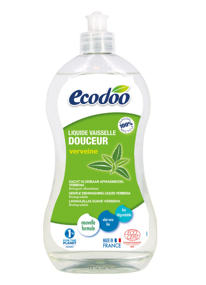 ECODOO NETTOYANT VAISSELLE DOUX VERVEINE 1 LITRE
