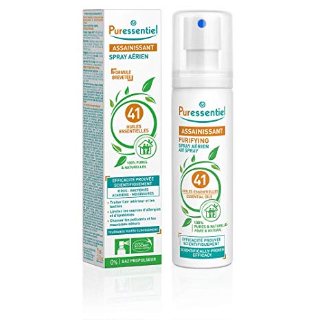 PURESSENTIEL ASSAINISSANT SPRAY AERIEN AUX 41 HUILES ESSENTIELLES 75 ML
