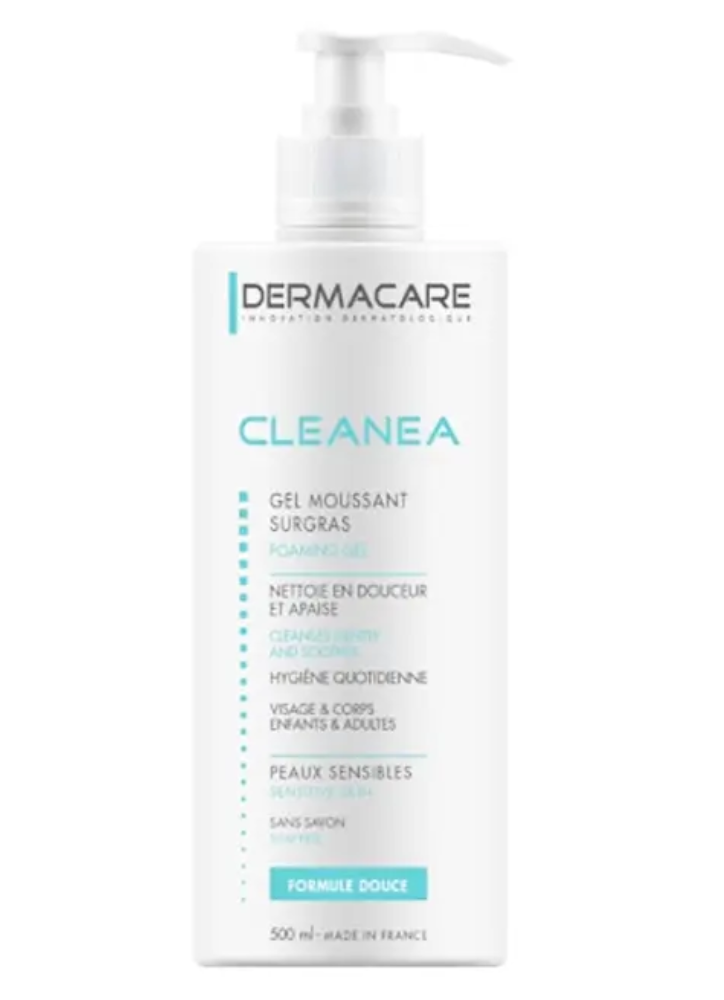 DERMACARE CLEANEA GEL MOUSSANT SURGRAS 500ml