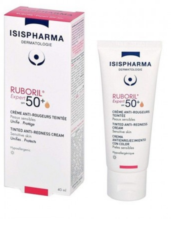 ISISPHARMA RUBORIL EXPERT 50+ CREME ANTI-ROUGEURS TEINTEE