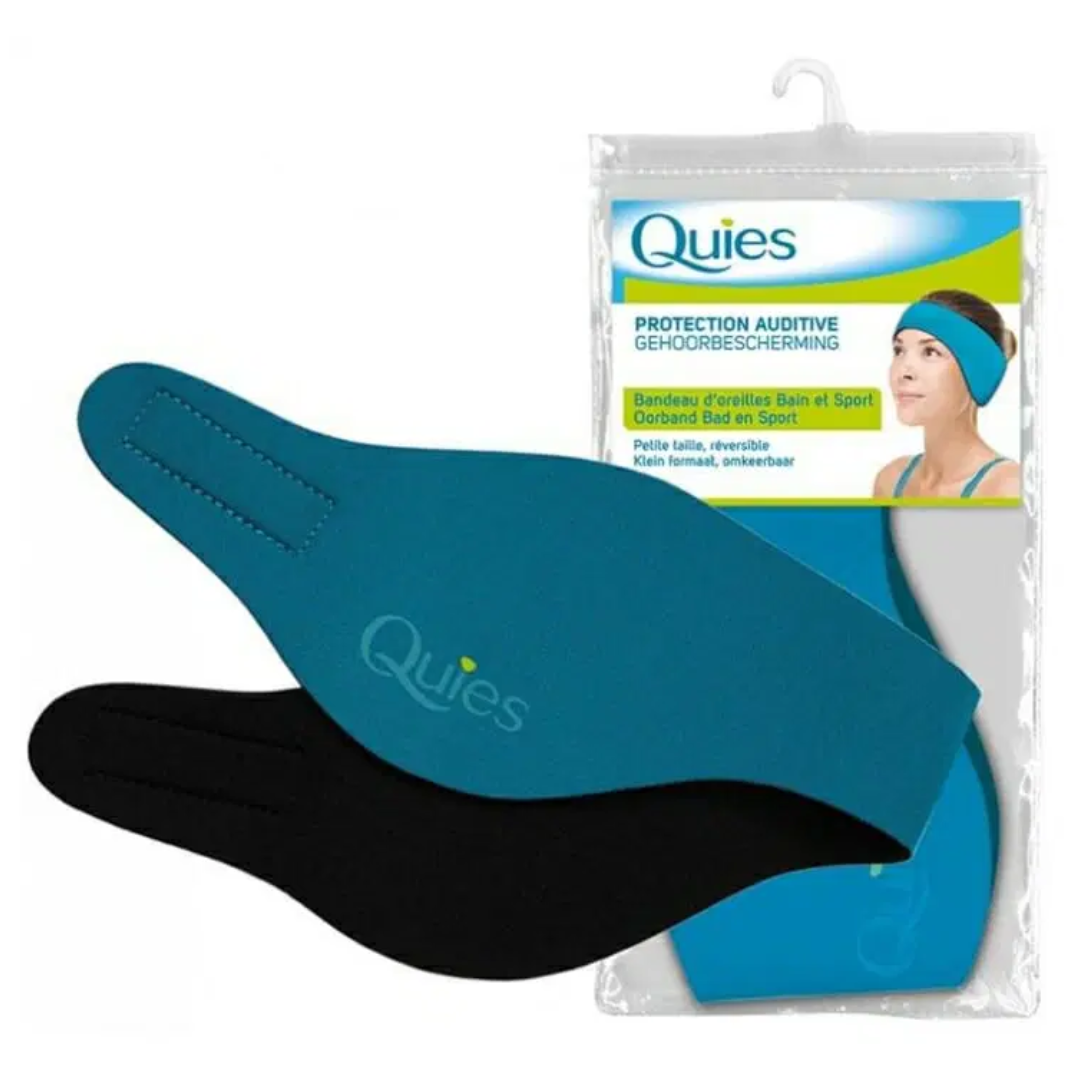QUIES PROTECTION AUDITIVE BANDEAU D'OREILLES BAIN ET SPORT PETITE TAILLE