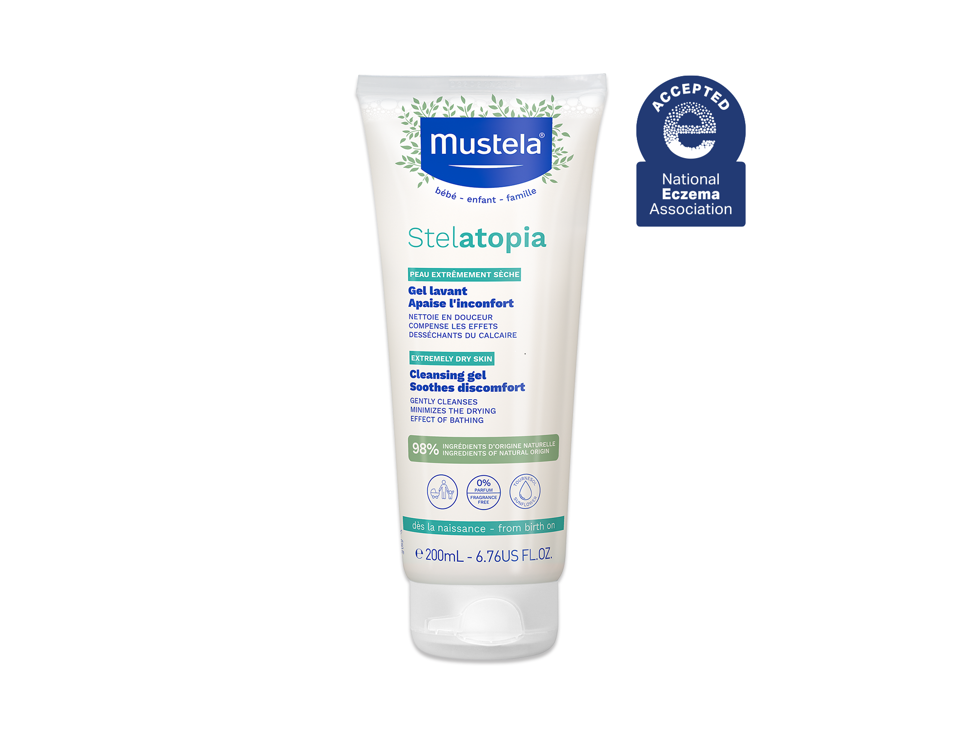 MUSTELA STELATOPIA GEL LAVANT 200 ML