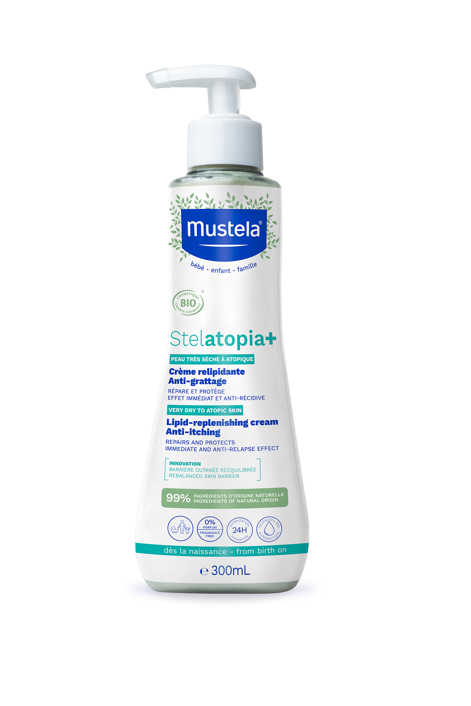 MUSTELA STELATOPIA+ CREME BIO 300ML