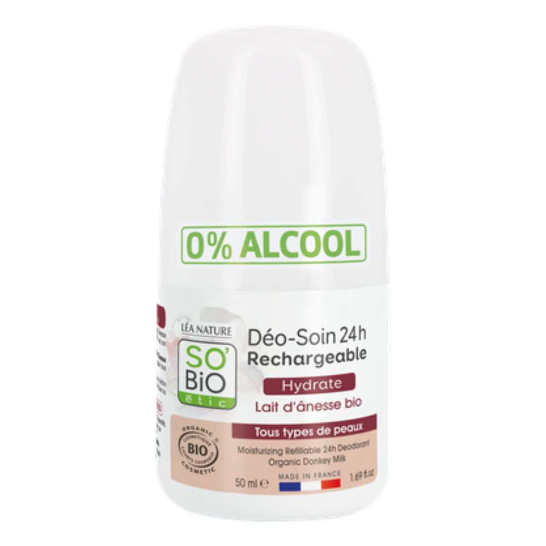 SO BIO DEO SOIN 24H RECHARGEABLE HYDRATE LAIT D ANESSE BIO 50 ML