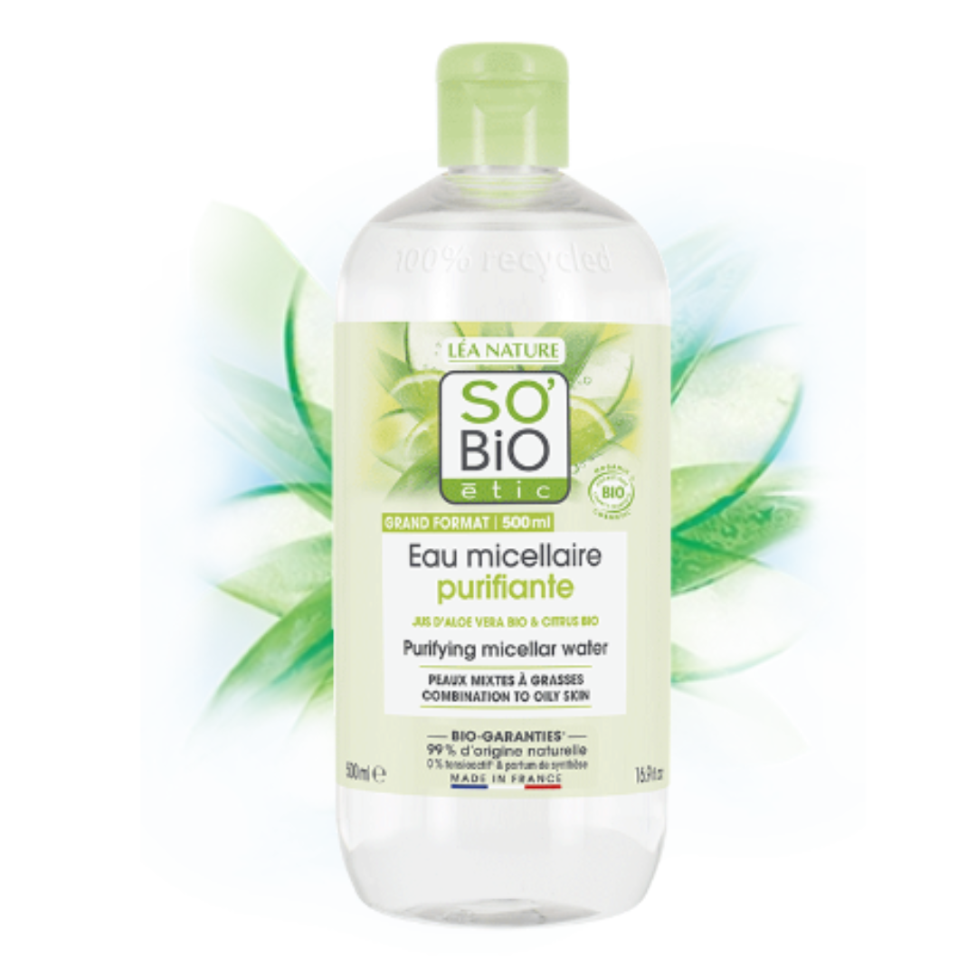SO BIO EAU MICELLAIRE PURIFIANTE 500 ML