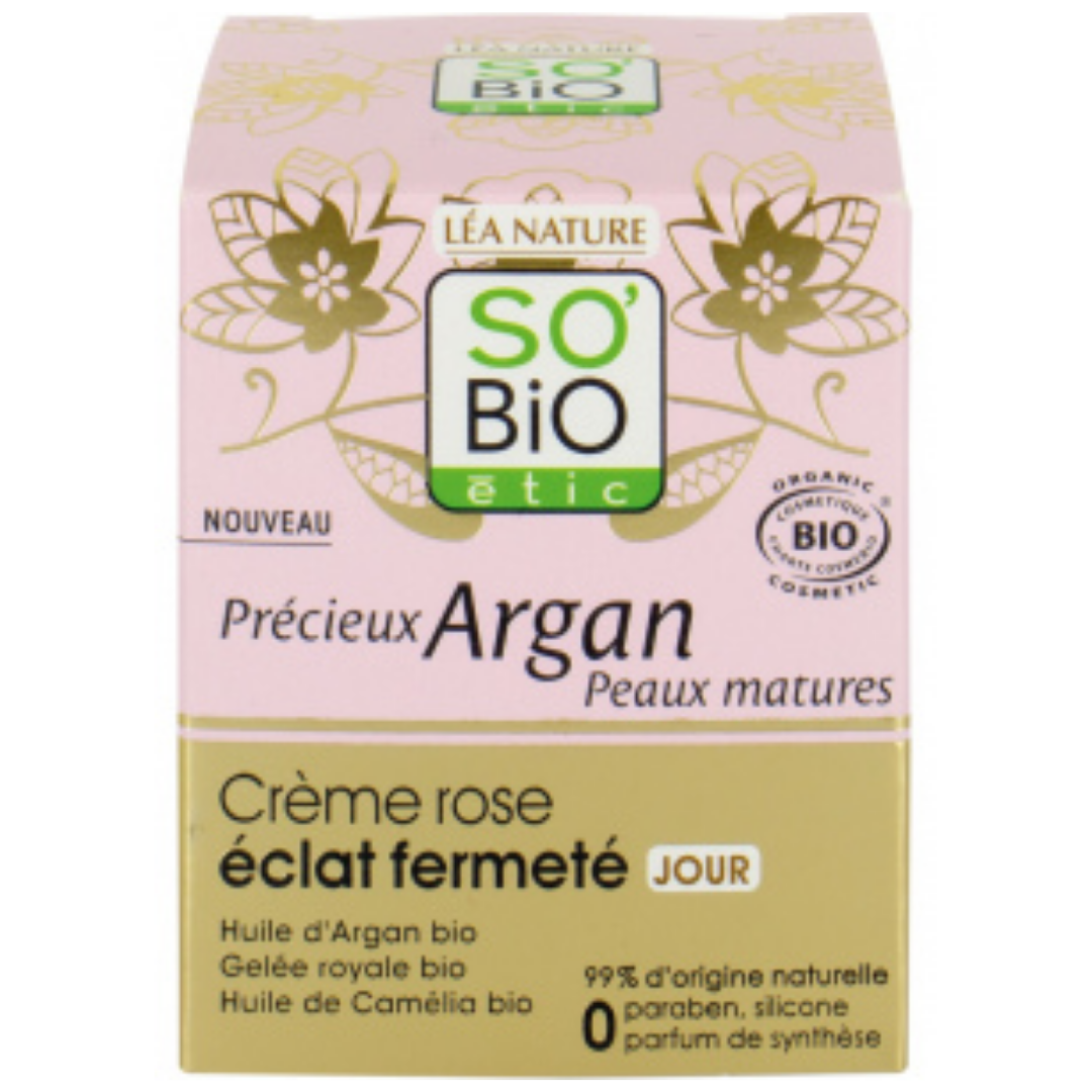SO BIO CREME ROSE ECLAT FERMET JOUR