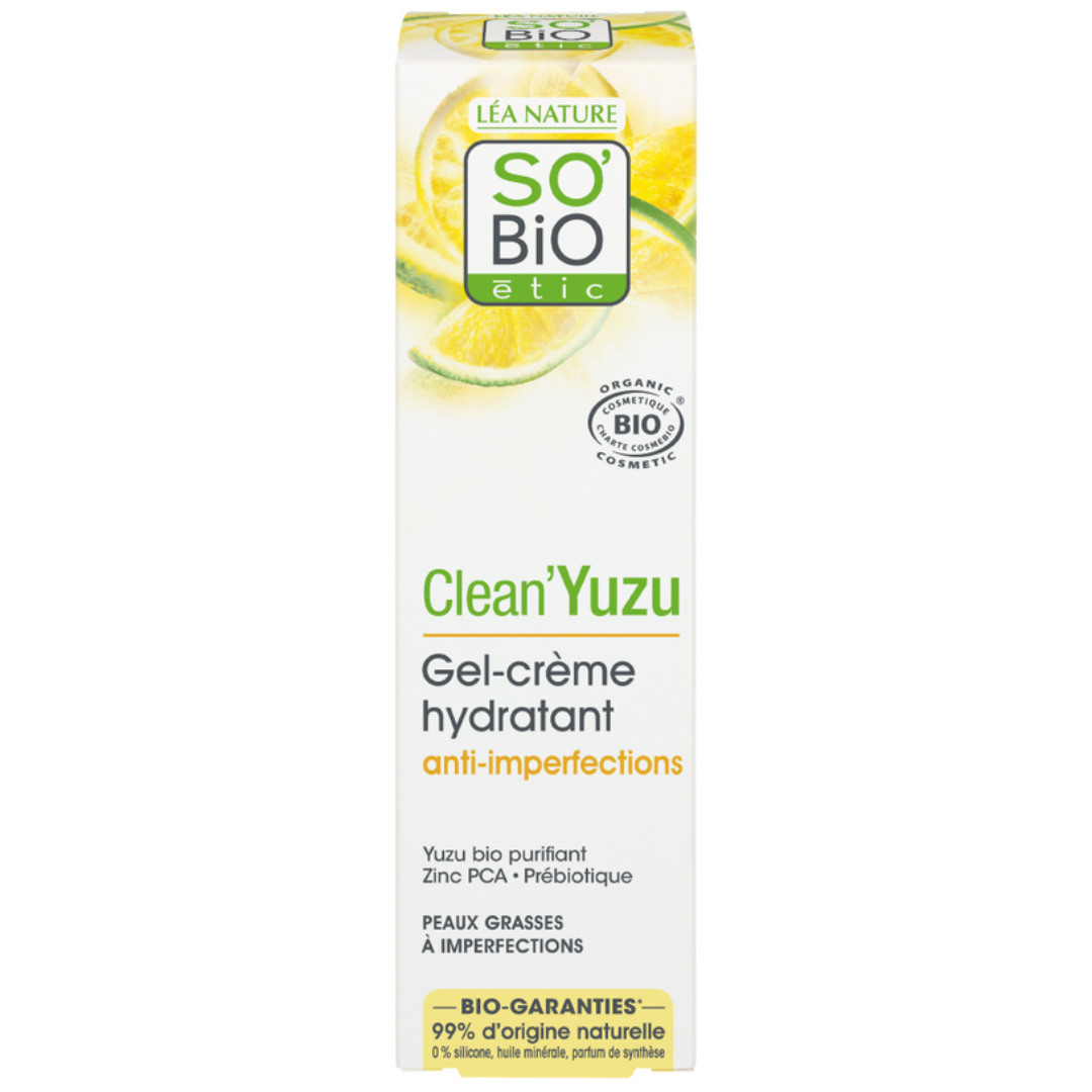 SO BIO CLEAN YUZU GEL CREME HYDRATANT 40ML