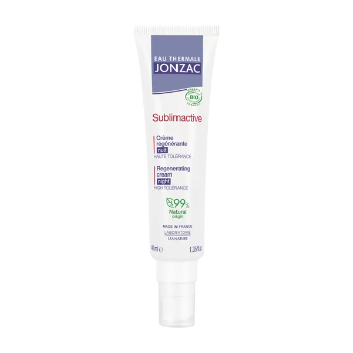 LEA NATURE EAU THERMALE JONZAC SUBLIMACTIVE CREME REGENERANTE NUIT 40ML