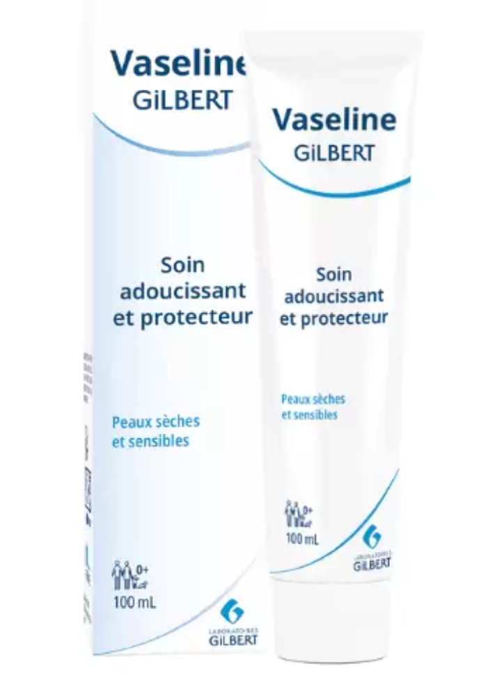 GILBERT VASELINE TUBE 100 ML SOIN ADOUCISSANT ET PROTECTEUR
