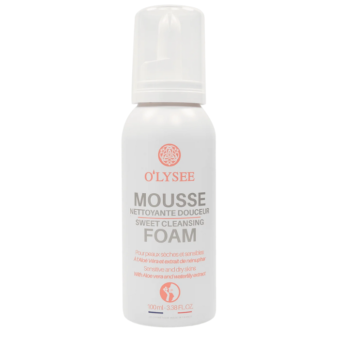OLYSEE MOUSSE NETTOYANTE DOUCEUR 100 ML