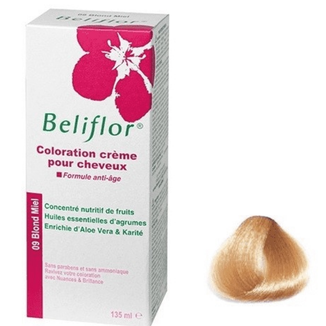 BELIFLOR COLORATION CHEVEUX 09 BLOND MIEL 135 ML
