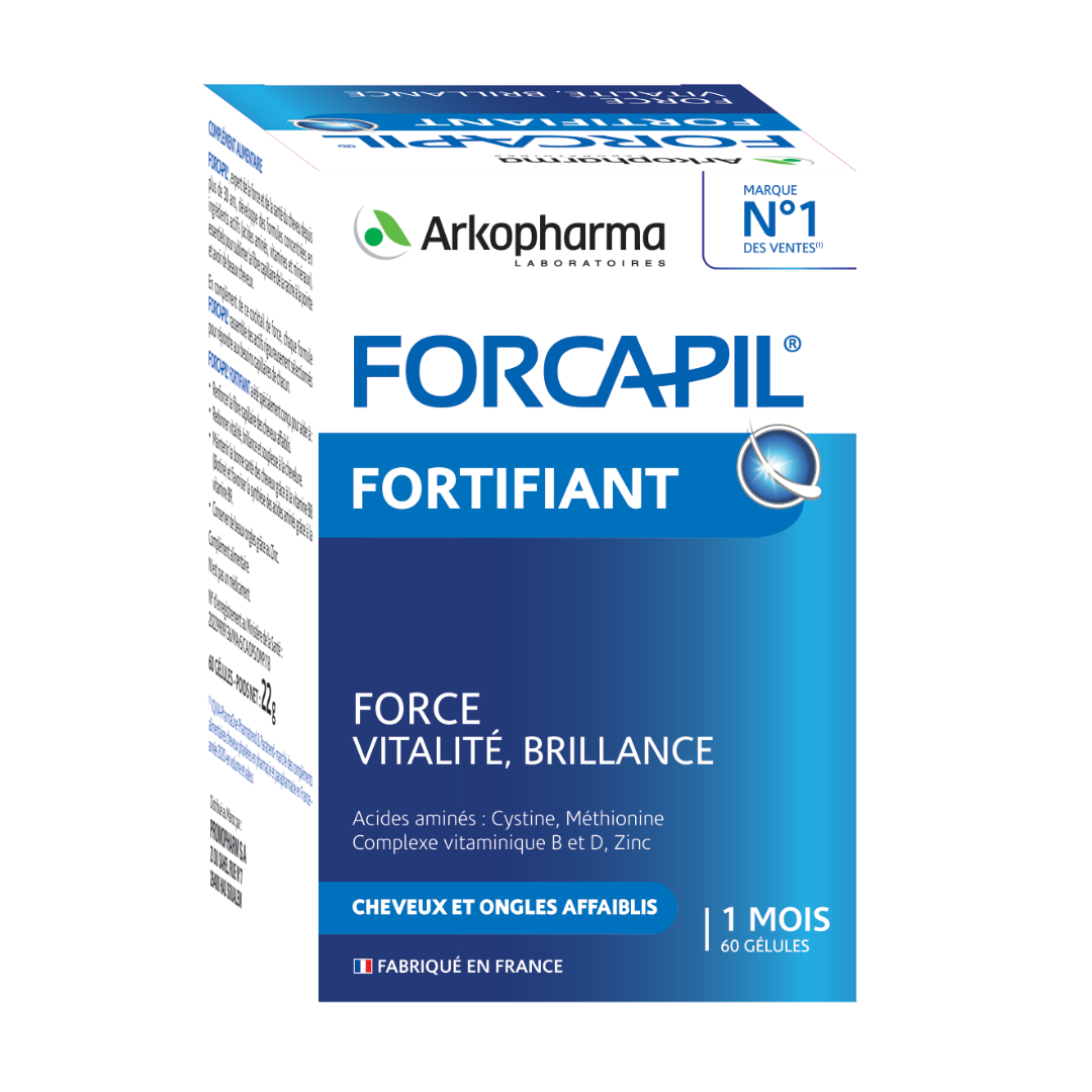 FORCAPIL CHEVEUX ET ONGLES 60 GELULES