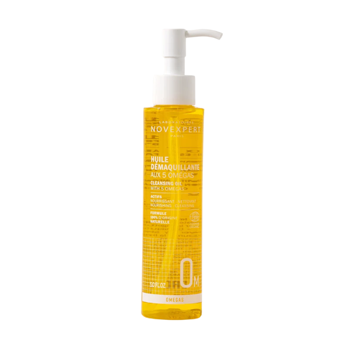 NOVEXPERT HUILE DEMAQUILLANTE AUX 5 OMEGAS 150ML