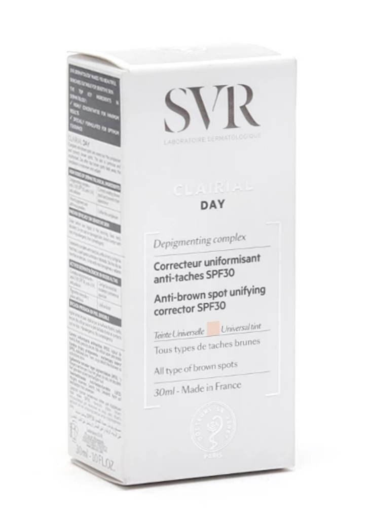 SVR CLAIRIAL DAY CORRECTEUR UNIFORMISANT ANTI TACHES SPF30 30 ML