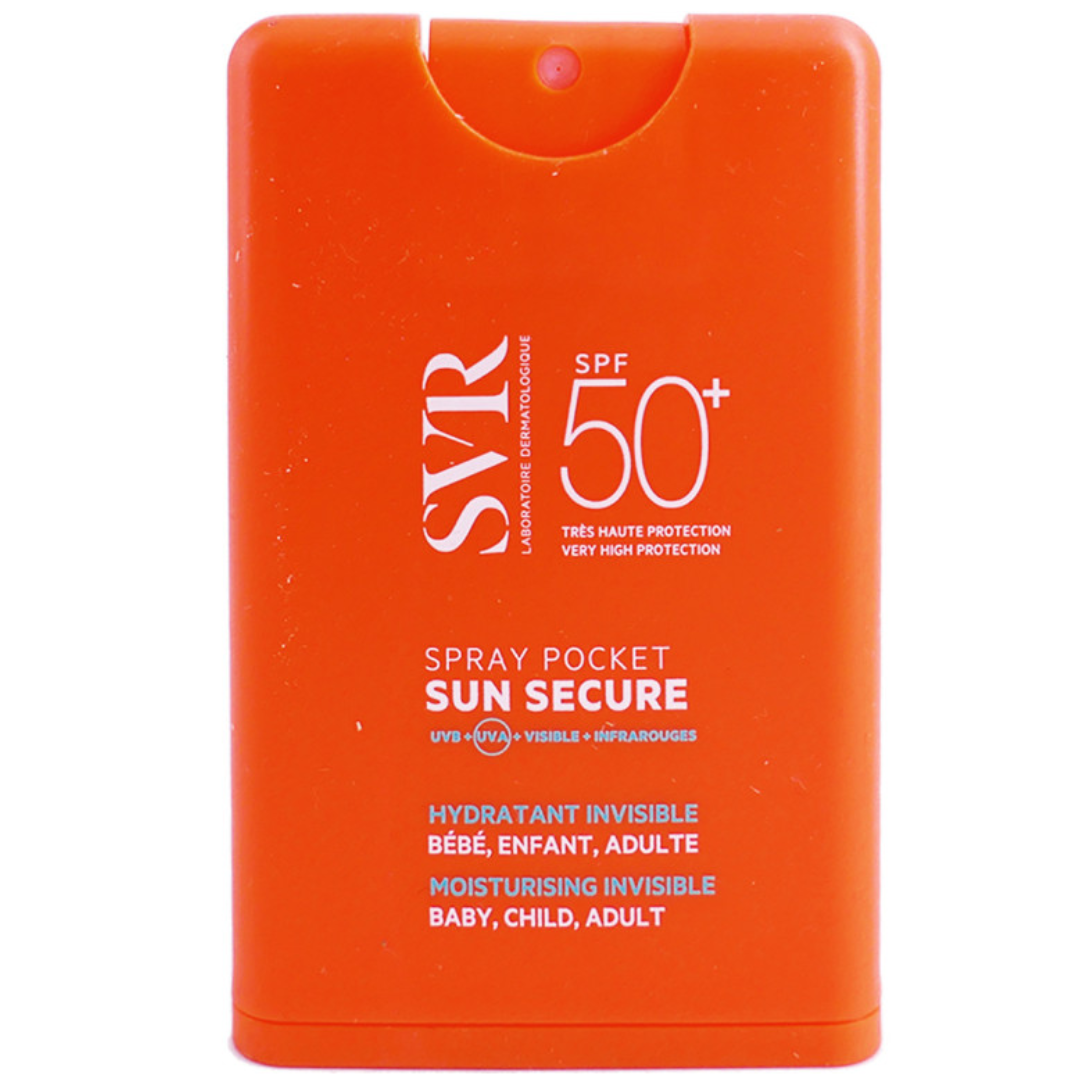 SVR SUN SECURE HYDRATANT INVISIBLE SPF 50+ SPRAY POCKET 20 ML