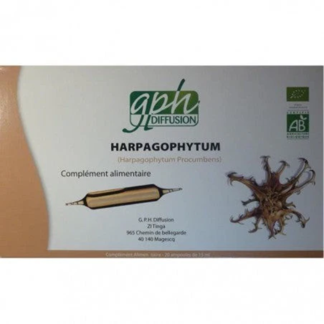GPH HARPAGOPHTUM 20 AMPOULES DE 15 ML