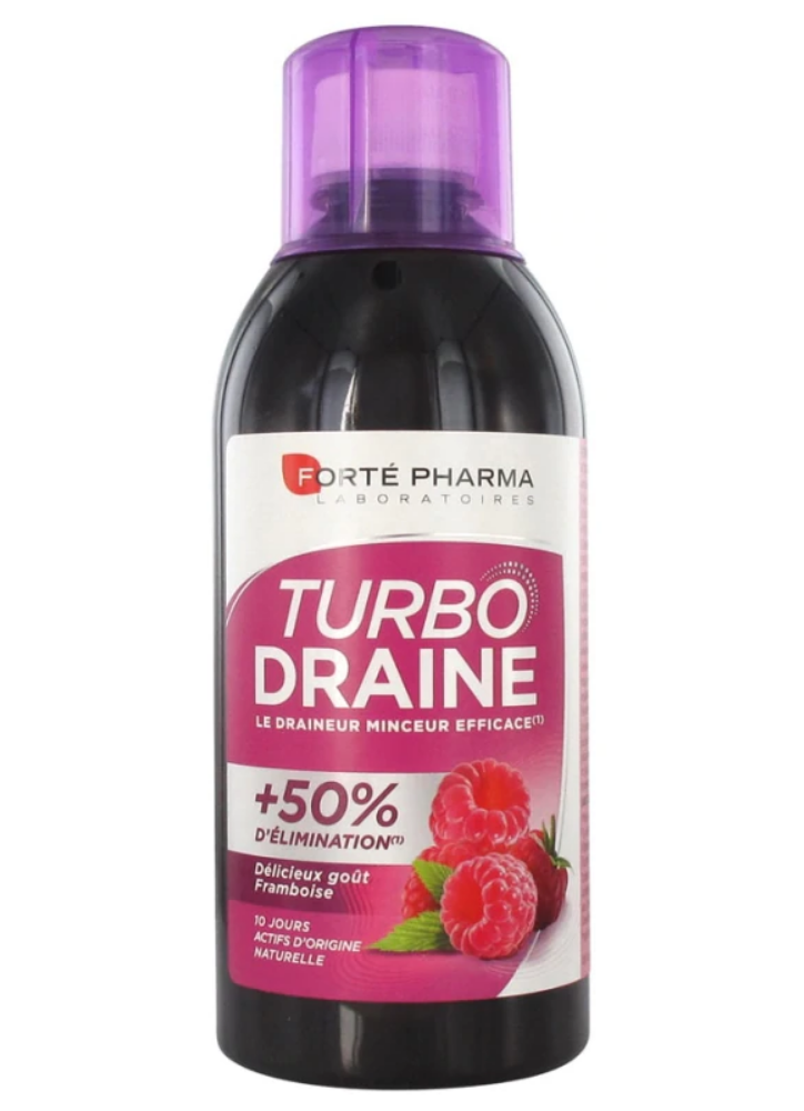 FORTE PHARMA TURBO DRAINE GOÛT FRAMBOISE 500ML