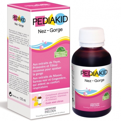 PEDIAKID NEZ GORGE SIROP 125 ML