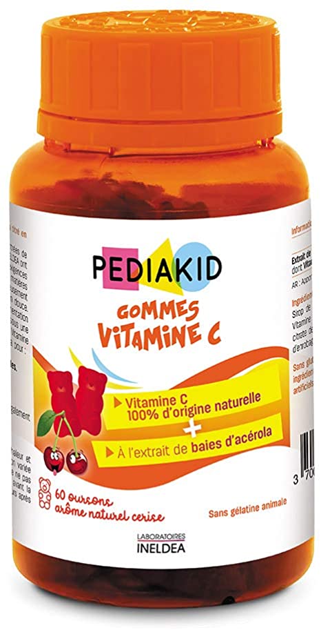 PEDIAKID Gommes Vitamine C /60 GOMMES
