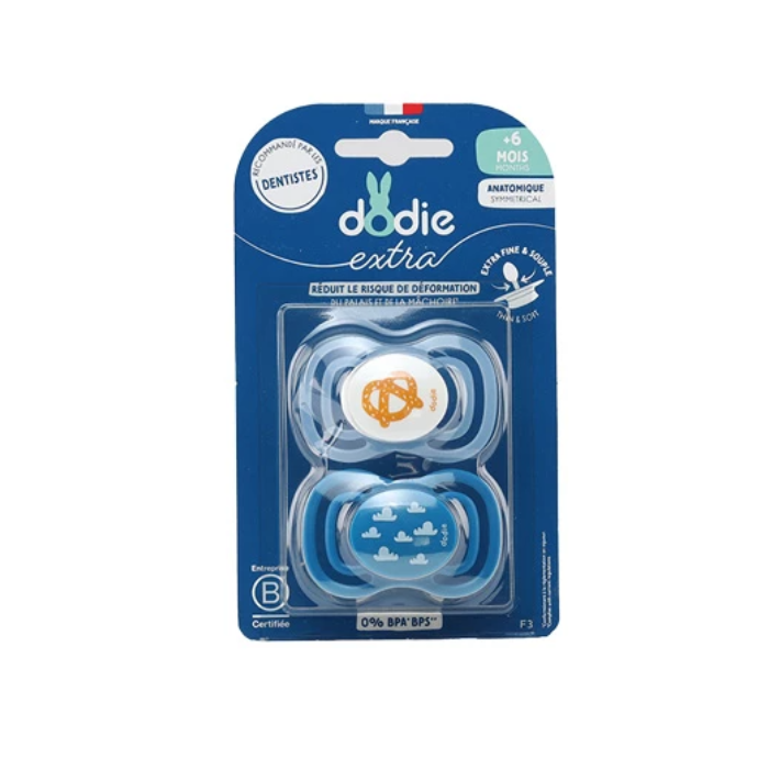 DODIE SUCETTE ANATOMIQUE EXTRA 6 MOIS PLUS F3