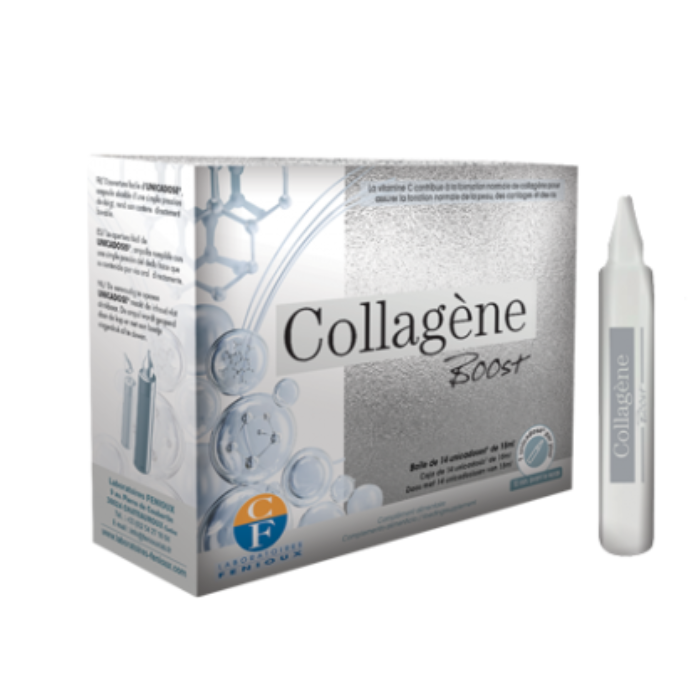 FENIOUX COLLAGENE BOOST BOITE DE 14 UNICADOSES DE 15 ML