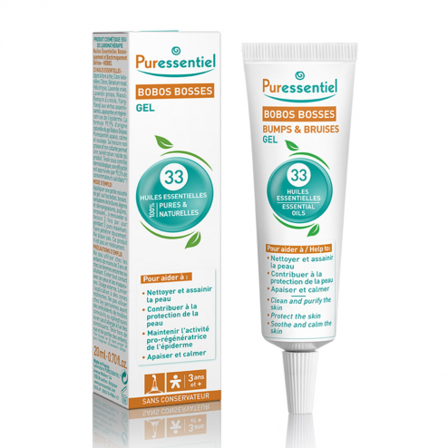 PURESSENTIEL GEL BOBOS BOSSES 33 HUILES ESSENTIELLES 20 ML