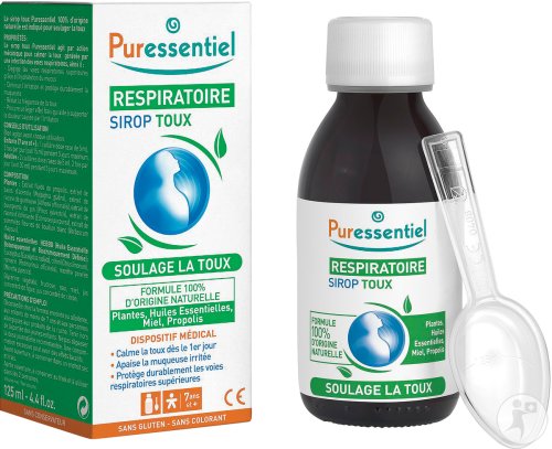 PURESSENTIEL RESPIRATOIR SIROP TOUX 125 ML
