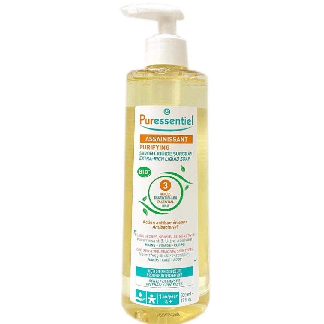 PURESSENTIEL ASSAINISSANT SAVON LIQUIDE SURGRAS 500 ML