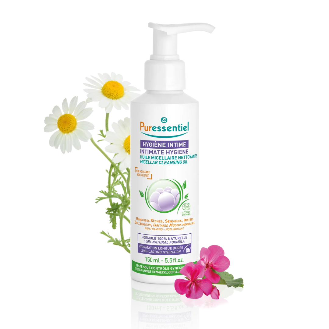 PURESSENTIEL HYGIENE INTIME HUILE MICELLAIRE NETTOYANTE 150 ML
