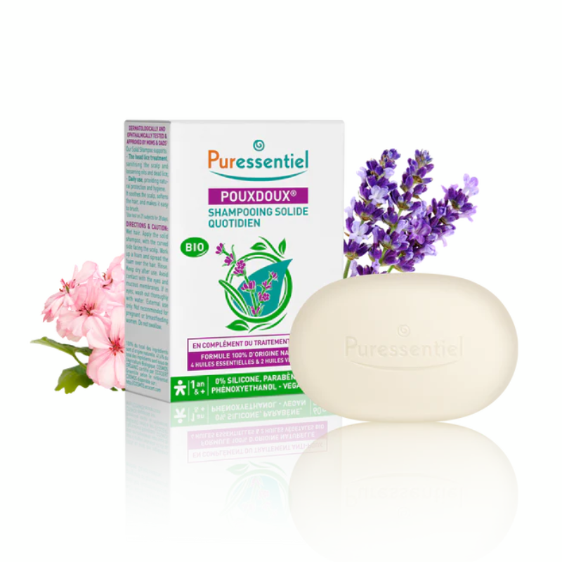PURESSENTIEL POUXDOUX SHAMPOOING SOLIDE 60 G