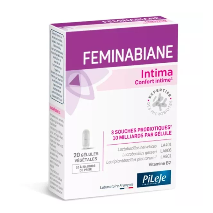 PILEJE FEMINABIANE INTIMA 20 GELULES