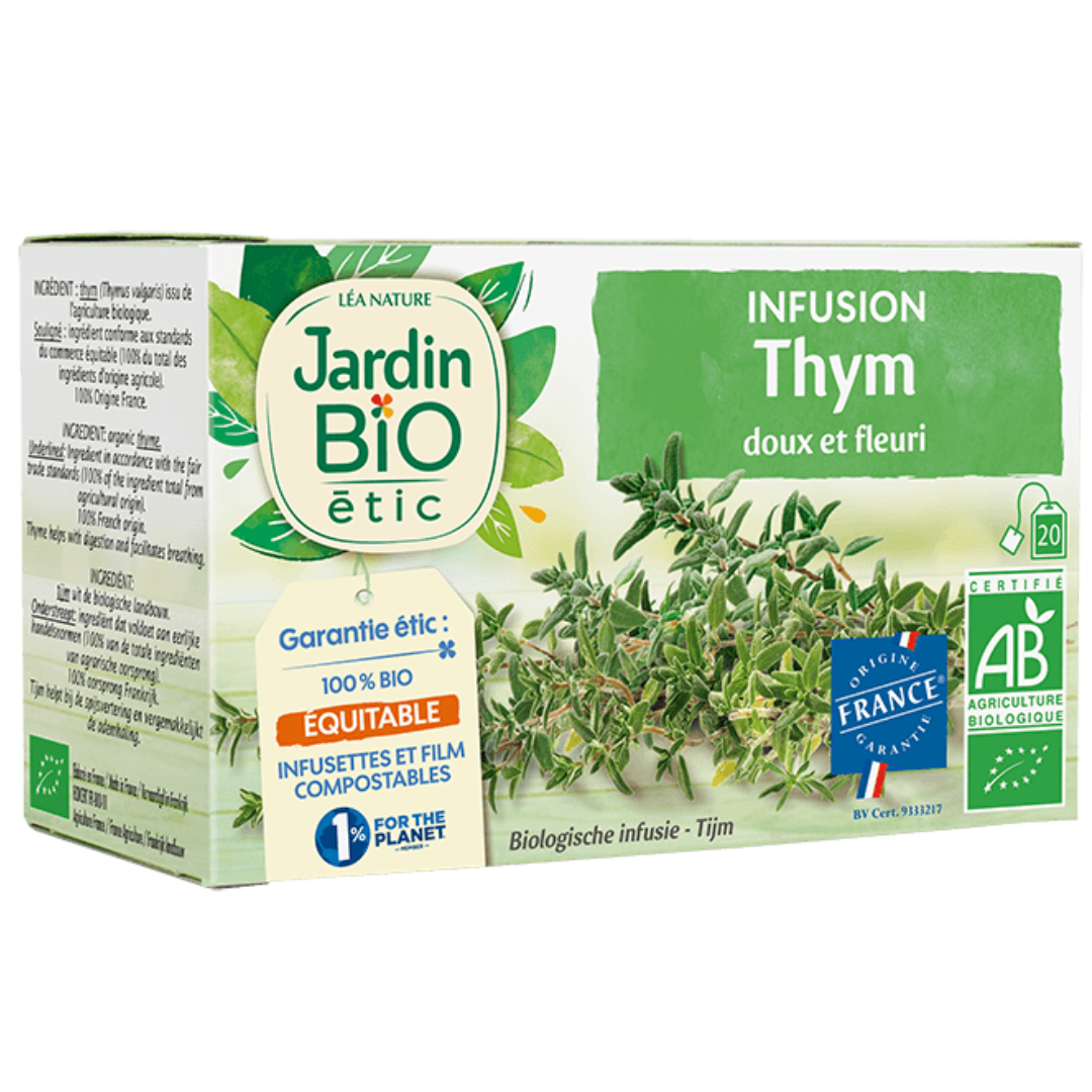 JARDIN BIO INFUSION THYM 20 SACHETS