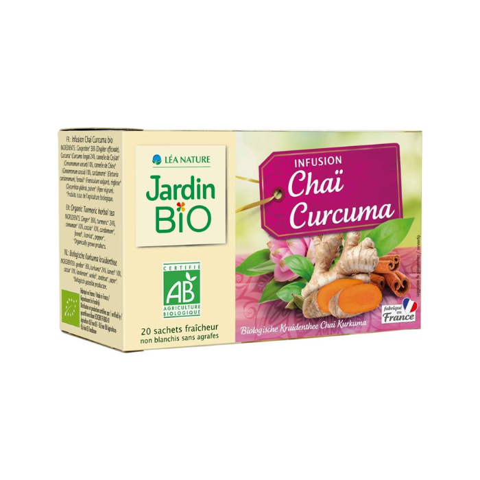 JARDIN BIO INFUSION CHAI CURCUMA 20 SACHETS