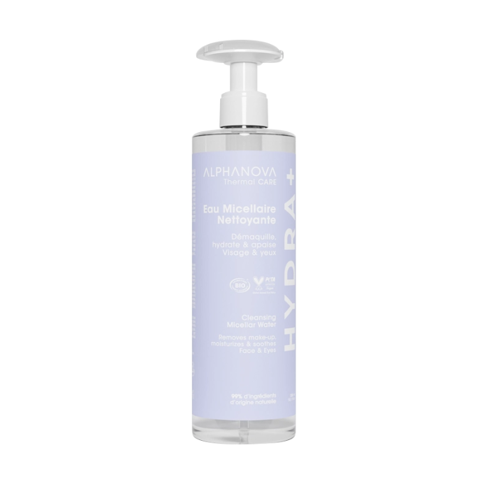 ALPHANOVA HYDRA+ EAU MICELLAIRE NETTOYANTE 400 ML