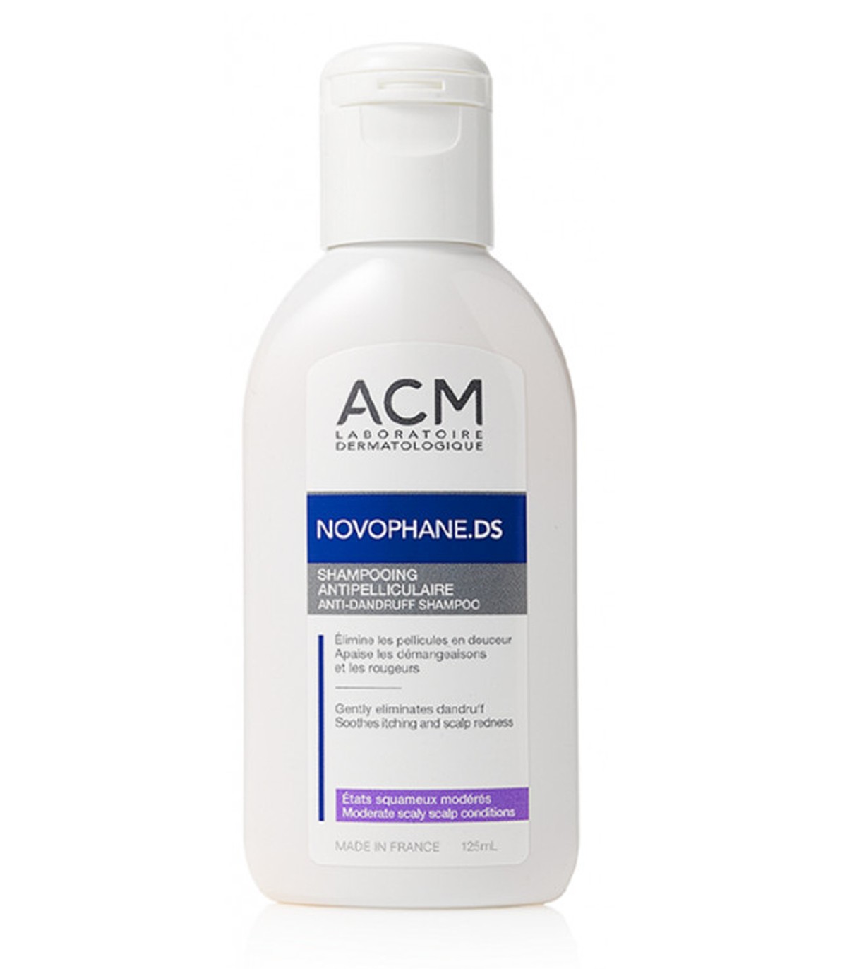 ACM NOVOPHANE DS SHAMPOING ANTIPELLICULAIRE ETATS SQUAMEUX MODERES 125 ML