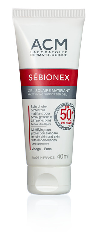 ACM SEBIONEX GEL SOLAIRE MATIFIANT SPF 50+ 40 ML