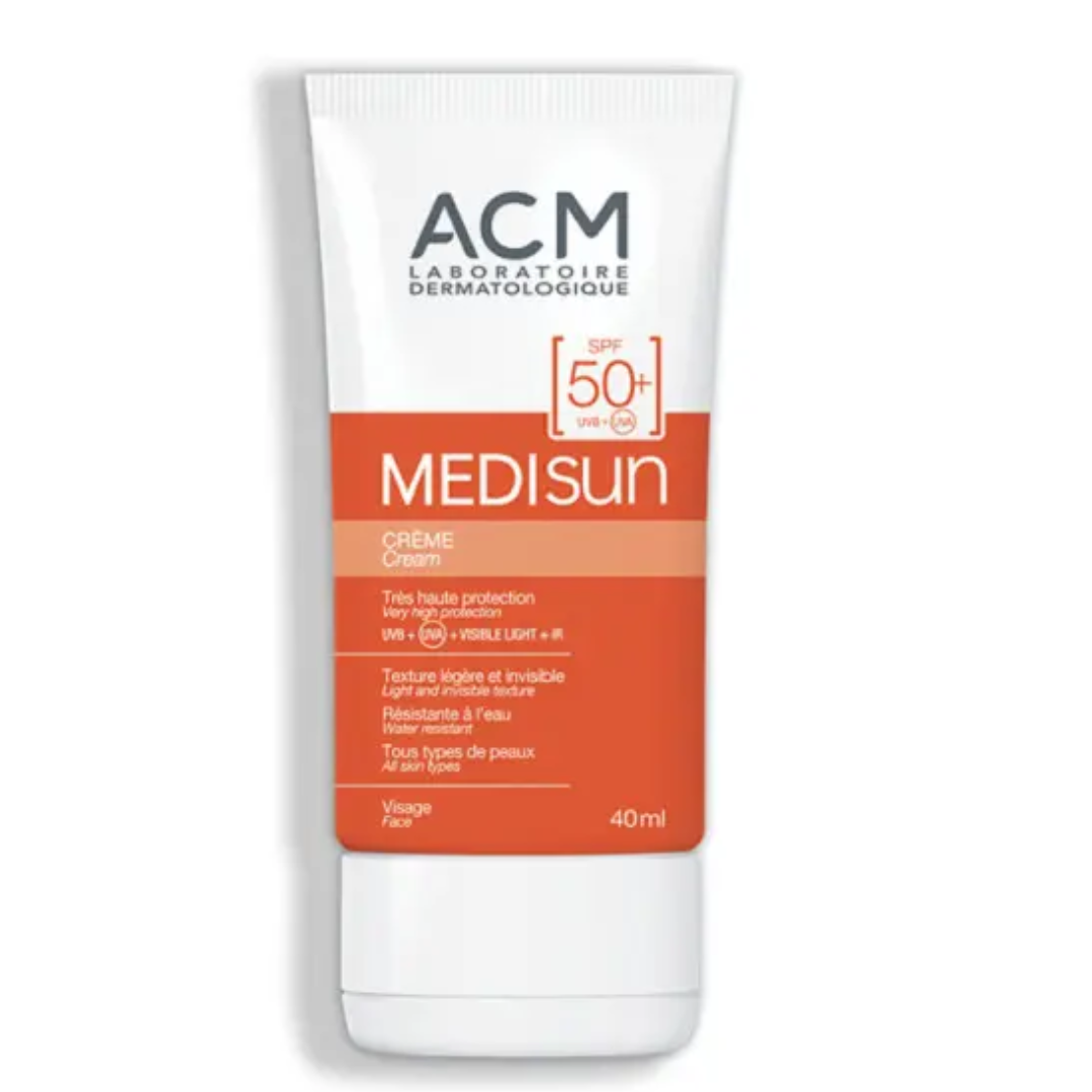 ACM MEDISUN CREME SOLAIRE INVISIBLE SPF 50+