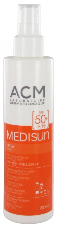 ACM MEDISUN SPRAY SPF50+ 200 ML